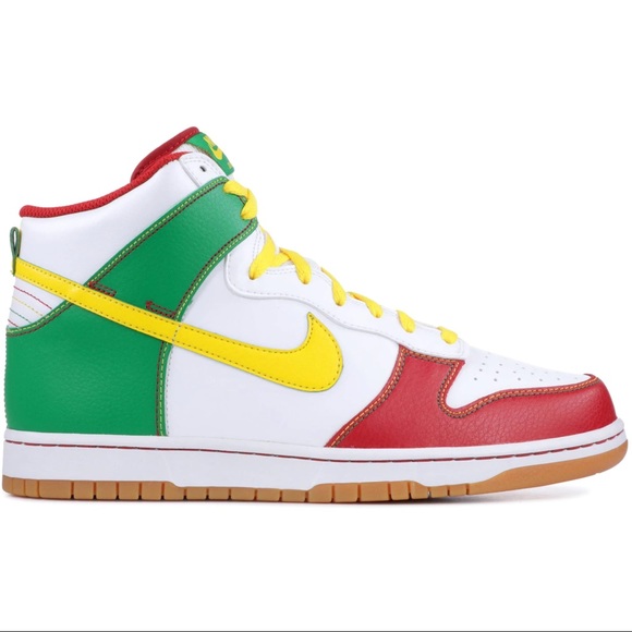 Nike Other - Nike Dunk High 6.0 Hi Rasta Men's Basketball Shoes Size 11